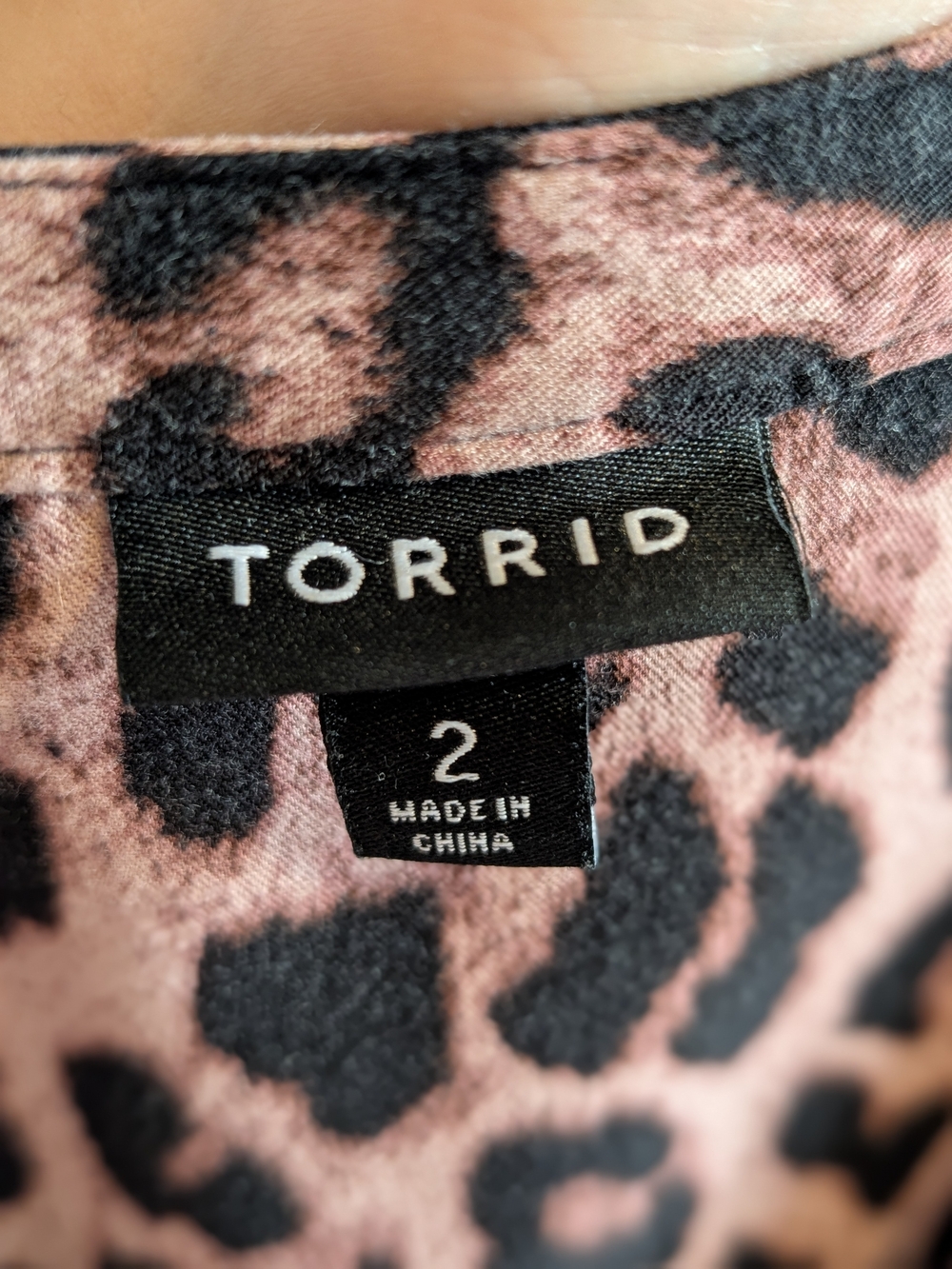 Torrid Leopard Print Dress - Picture 3 of 3